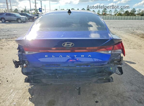KMHLL4DG6RU651167 2024 HYUNDAI ELANTRA Blue Vista trasera