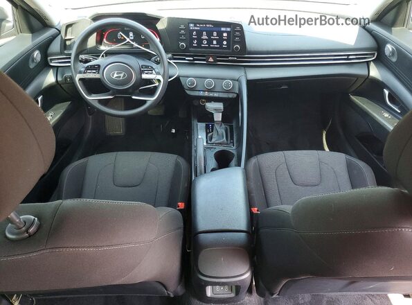 KMHLL4DG6RU668003 2024 HYUNDAI ELANTRA Gray Vista del salpicadero