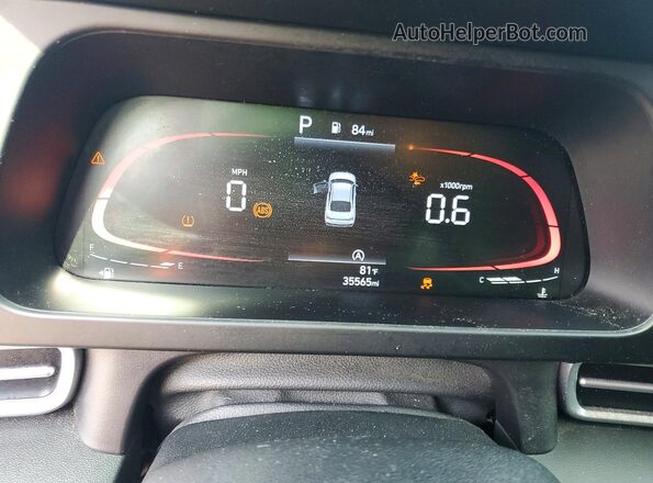 KMHLL4DG6RU668003 2024 HYUNDAI ELANTRA Gray Vista del cuadro de instrumentos