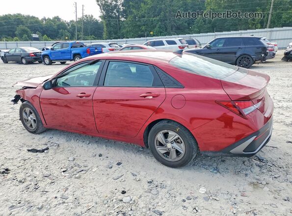 KMHLL4DG6RU831667 2024 HYUNDAI ELANTRA Red უკანა მარცხენა