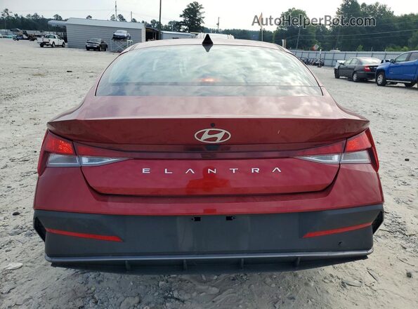 KMHLL4DG6RU831667 2024 HYUNDAI ELANTRA Red უკანა ხედი