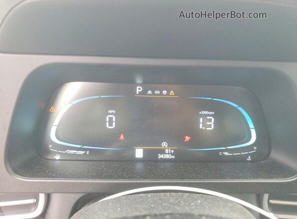 KMHLL4DG6SU049231 2025 HYUNDAI ELANTRA Silver Вид щитка приладів