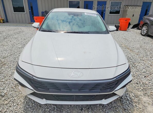 KMHLL4DG6SU911055 2025 HYUNDAI ELANTRA White Вид спереду