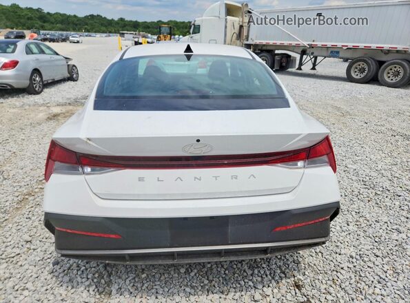 KMHLL4DG6SU911055 2025 HYUNDAI ELANTRA White Вид ззаду
