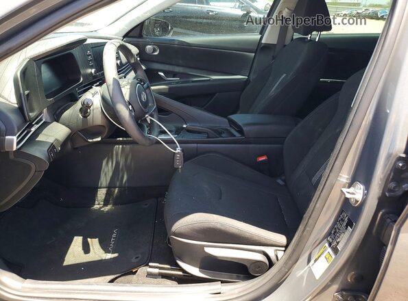 KMHLL4DG6SU987603 2025 HYUNDAI ELANTRA Charcoal წინა სალონის ხედი