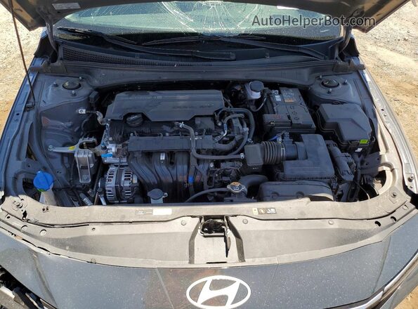KMHLL4DG6SU987603 2025 HYUNDAI ELANTRA Charcoal უკანა სალონის ხედი