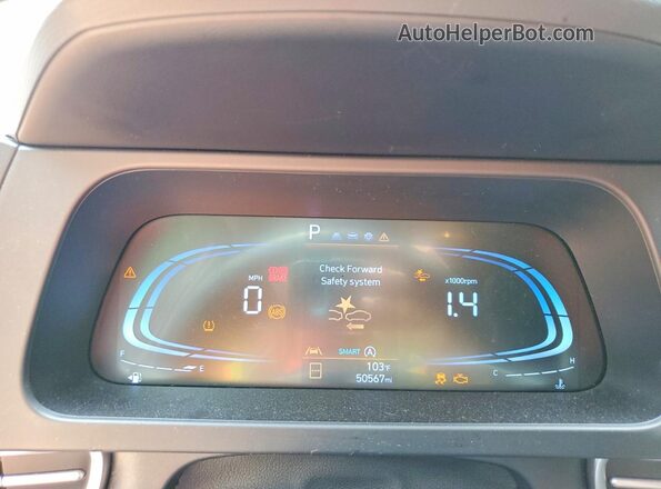 KMHLL4DG7RU663134 2024 HYUNDAI ELANTRA Gray Вид щитка приладів