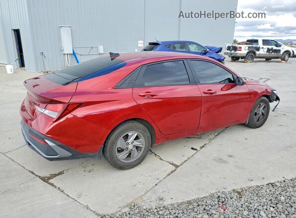 KMHLL4DG7RU740018 2024 HYUNDAI ELANTRA Maroon Trasero derecho