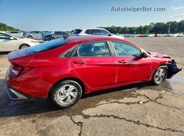 KMHLL4DG7RU741654 2024 HYUNDAI ELANTRA Burgundy Trasero derecho