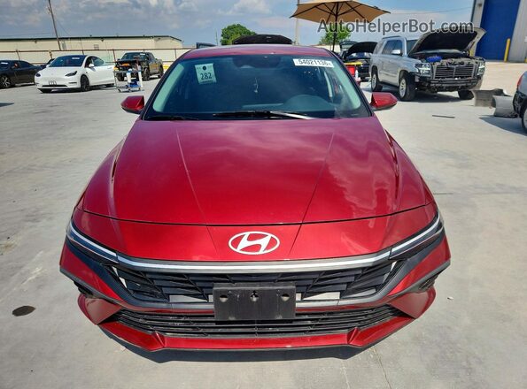 KMHLL4DG7RU787629 2024 HYUNDAI ELANTRA Красный Вид спереди