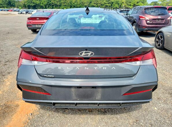 KMHLL4DG7RU840345 2024 HYUNDAI ELANTRA Gray Вид ззаду