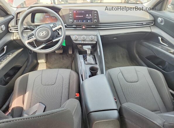 KMHLL4DG7RU840345 2024 HYUNDAI ELANTRA Gray Вид панелі приладів