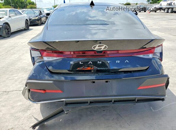 KMHLL4DG7SU007764 2025 HYUNDAI ELANTRA Black Vista trasera