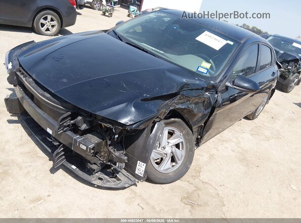 KMHLL4DG7SU015878 2025 HYUNDAI ELANTRA Black Передня ліва чверть