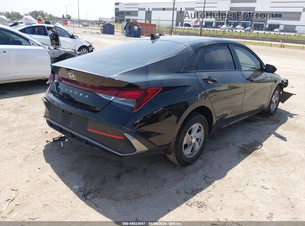 KMHLL4DG7SU015878 2025 HYUNDAI ELANTRA Black Задня права чверть
