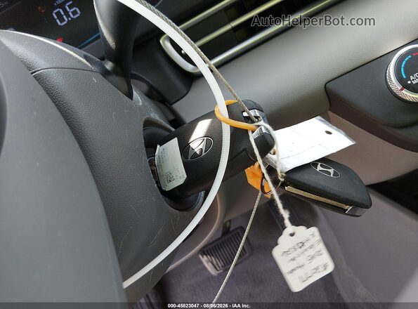 KMHLL4DG7SU015878 2025 HYUNDAI ELANTRA Black Вид панелі приладів