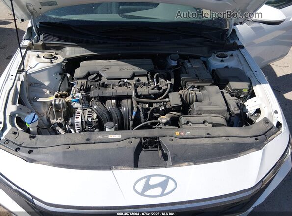 KMHLL4DG7SU988999 2025 HYUNDAI ELANTRA White უკანა ხედი