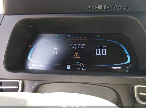 KMHLL4DG7SU988999 2025 HYUNDAI ELANTRA White უკანა სავარძლების ხედი