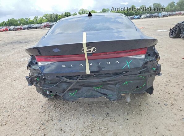KMHLL4DG8SU041230 2025 HYUNDAI ELANTRA Black Widok z tyłu