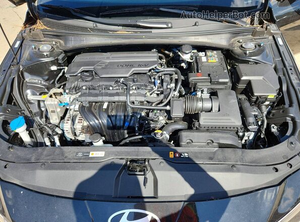 KMHLL4DG8SU075409 2025 HYUNDAI ELANTRA Black Widok wnętrza z tyłu
