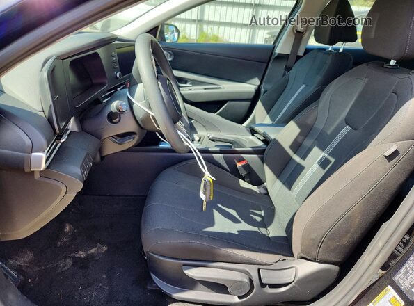 KMHLL4DG8SU075409 2025 HYUNDAI ELANTRA Black Widok wnętrza z przodu