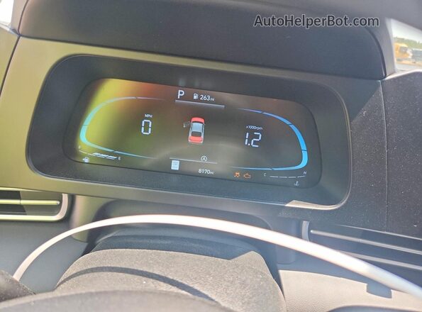 KMHLL4DG8TU181070 2026 HYUNDAI ELANTRA White Вид щитка приладів
