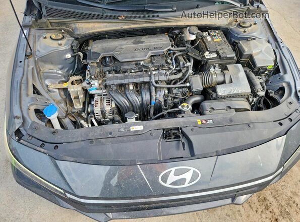 KMHLL4DG9SU936970 2025 HYUNDAI ELANTRA Gray Սալոնի հետևի տեսք