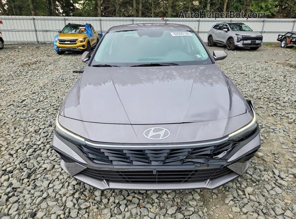 KMHLL4DG9SU990978 2025 HYUNDAI ELANTRA Серый Вид спереди