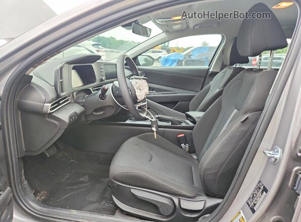 KMHLL4DG9SU990978 2025 HYUNDAI ELANTRA Серый Вид салона спереди