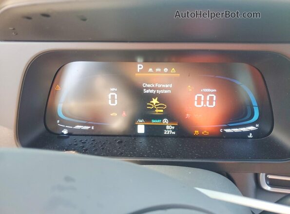 KMHLL4DG9TU211175 2026 HYUNDAI ELANTRA Gray Instrument cluster view