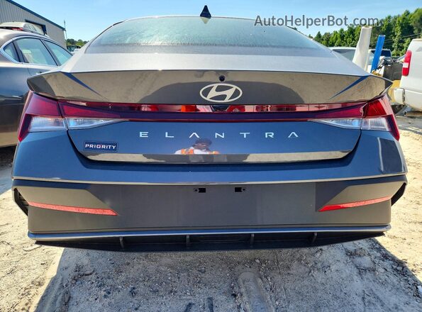 KMHLL4DG9TU218580 2026 HYUNDAI ELANTRA Gray Rear view