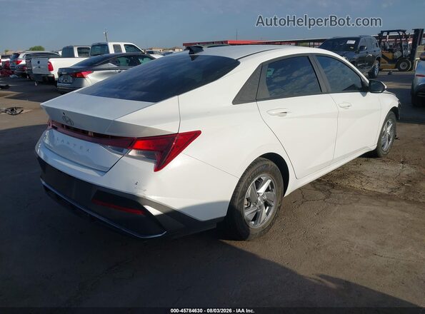 KMHLL4DGXRU705022 2024 HYUNDAI ELANTRA White უკანა მარჯვენა