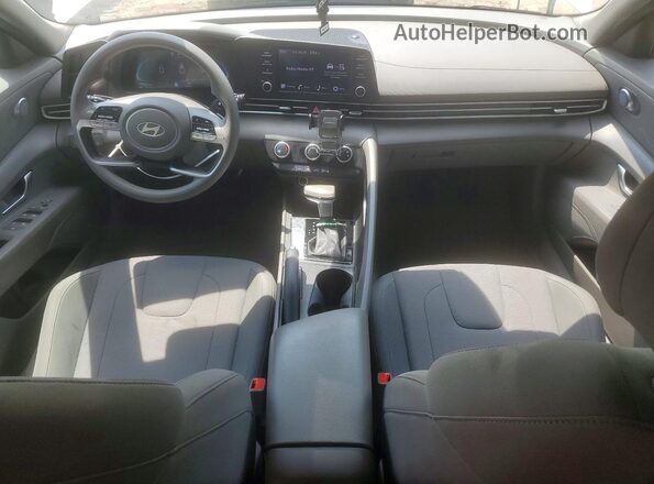 KMHLL4DGXRU801197 2024 HYUNDAI ELANTRA White Dashboard view