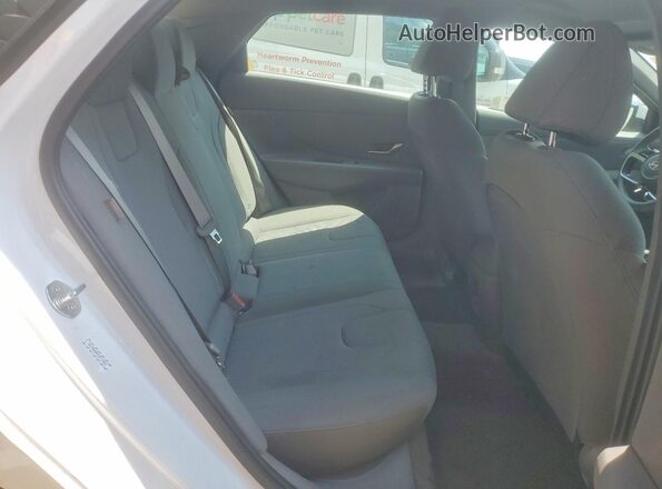 KMHLL4DGXRU801197 2024 HYUNDAI ELANTRA White Rear seats view