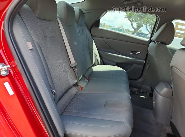 KMHLL4DGXRU802088 2024 HYUNDAI ELANTRA Красный Вид задних сидений