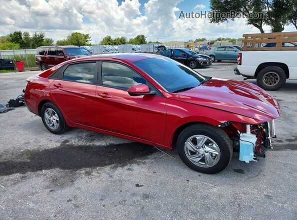 KMHLL4DGXRU802088 2024 HYUNDAI ELANTRA Красный Передняя правая четверть