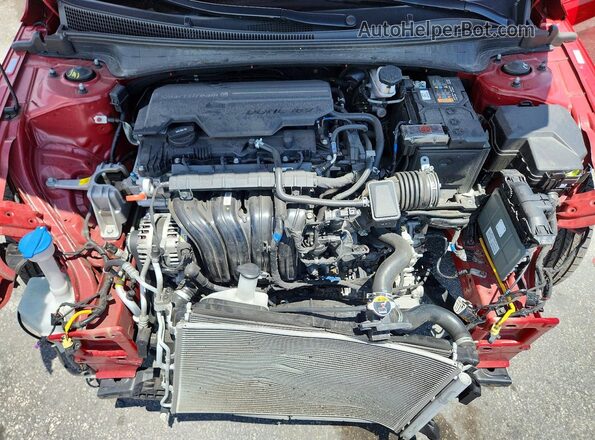 KMHLL4DGXRU802088 2024 HYUNDAI ELANTRA Красный Вид задней части салона