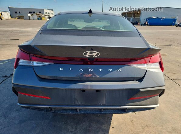 KMHLL4DGXRU829162 2024 HYUNDAI ELANTRA Gray Հետևի տեսք