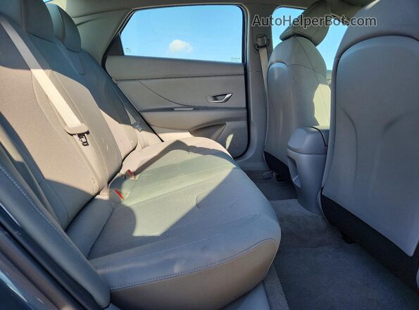 KMHLL4DGXRU829162 2024 HYUNDAI ELANTRA Gray Հետևի նստատեղերի տեսք