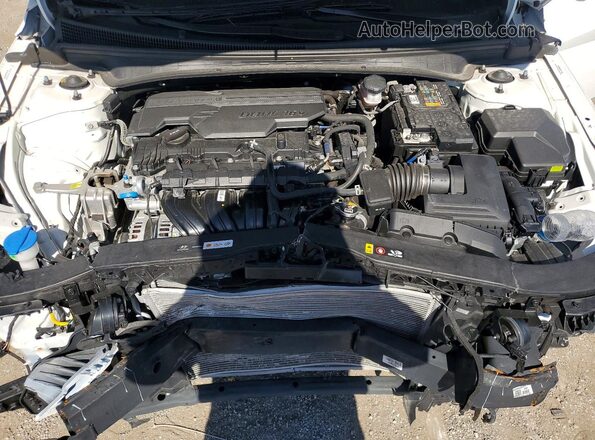 KMHLL4DGXSU052990 2025 HYUNDAI ELANTRA White Вид задньої частини салону