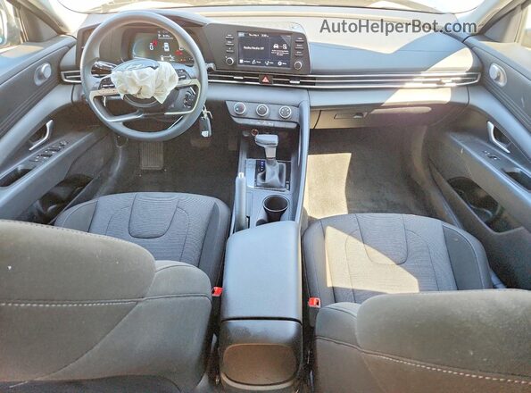KMHLL4DGXSU086184 2025 HYUNDAI ELANTRA Black წინა პანელის ხედი