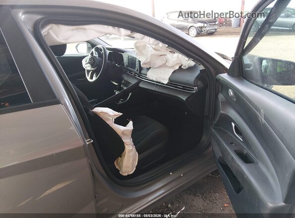 KMHLM4AG0PU438603 2023 HYUNDAI ELANTRA Серый Вид салона спереди
