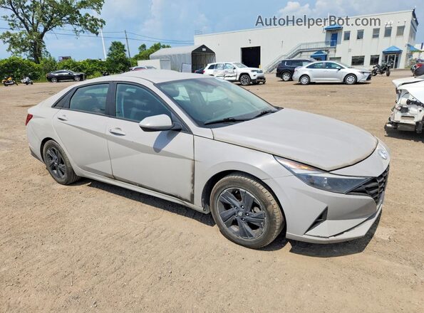 KMHLM4AG1MU077233 2021 HYUNDAI ELANTRA Gray წინა მარჯვენა