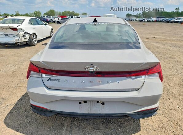 KMHLM4AG1MU077233 2021 HYUNDAI ELANTRA Gray უკანა ხედი