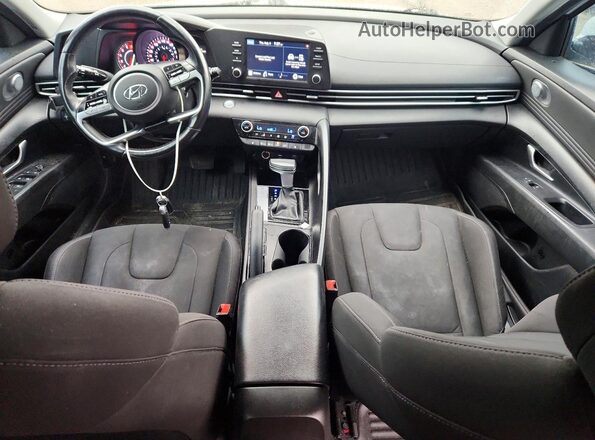 KMHLM4AG1MU106522 2021 HYUNDAI ELANTRA White Vista del salpicadero