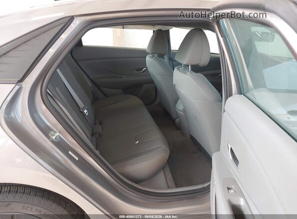 KMHLM4AG1PU491925 2023 HYUNDAI ELANTRA Gray Vista de la etiqueta del VIN