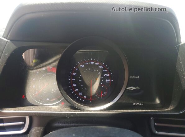 KMHLM4AG2MU076348 2021 HYUNDAI ELANTRA Silver Սարքավորումների վահանակի տեսք