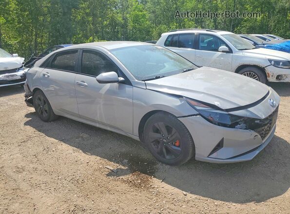 KMHLM4AG2MU076348 2021 HYUNDAI ELANTRA Silver Առջևի աջ