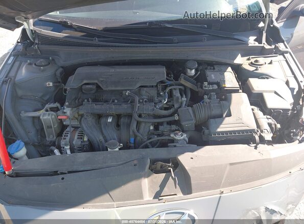 KMHLM4AG2MU146415 2021 HYUNDAI ELANTRA Blue Հետևի տեսք