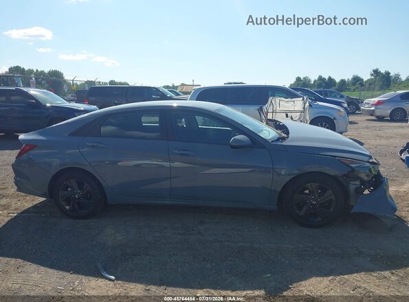 KMHLM4AG2MU146415 2021 HYUNDAI ELANTRA Blue Սալոնի 360 աստիճան տեսք